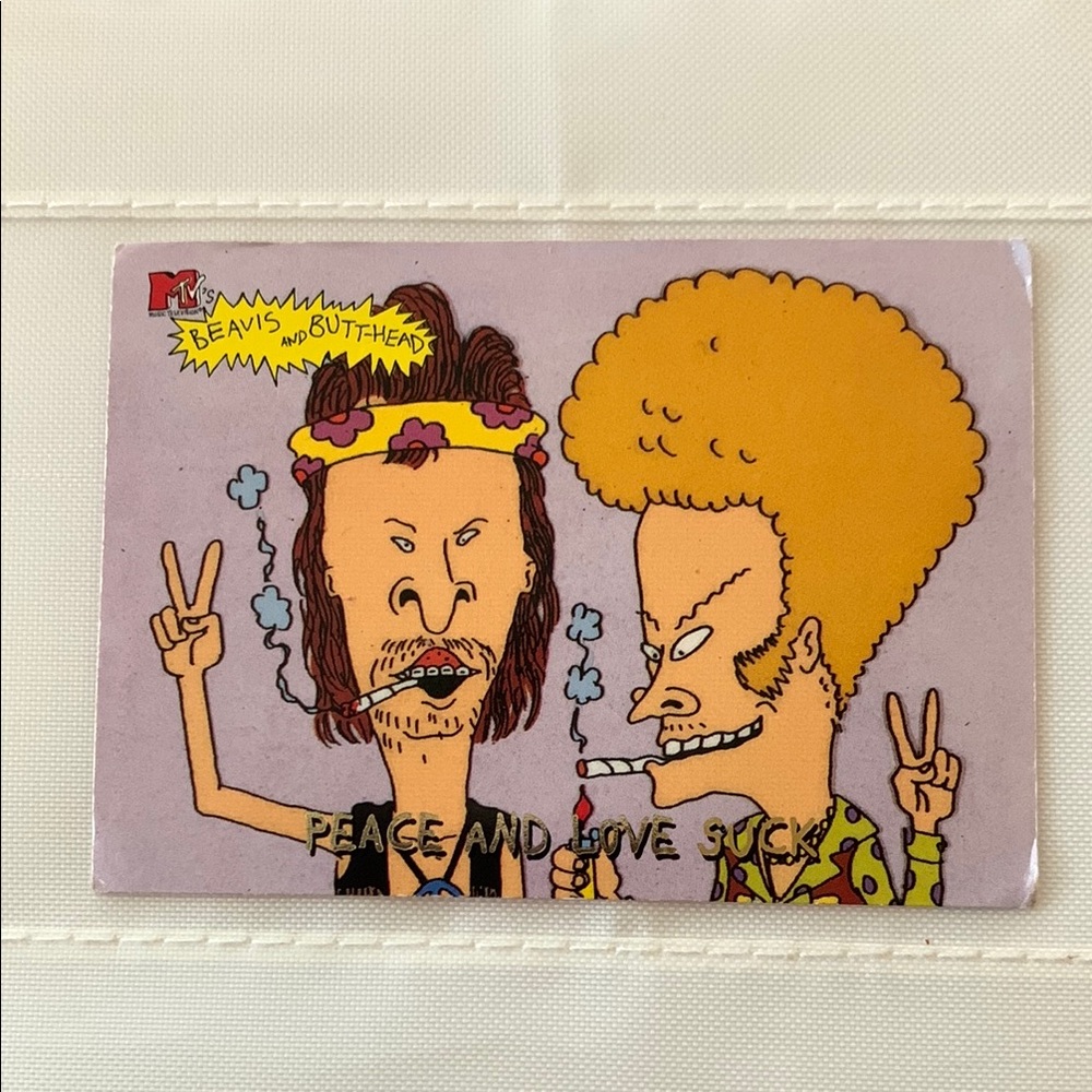 🩵 90s Beavis and Butt-Head Card